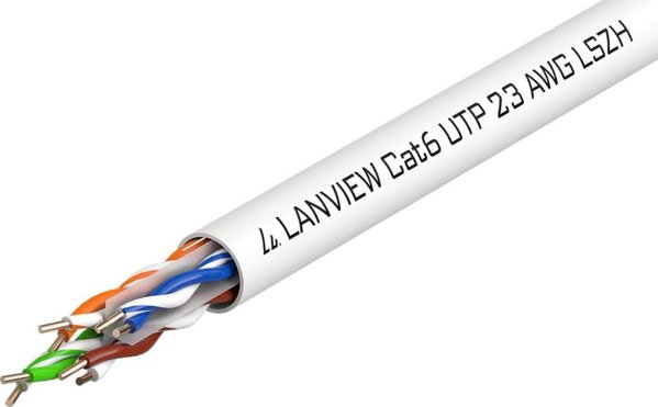 Lanview Καλώδιο Δικτύου Cat6 U-UTP