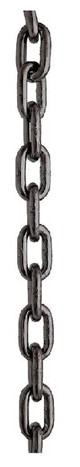 Lancuch techniczny czarny 8mm G8 WLL 3.15T 1kg
