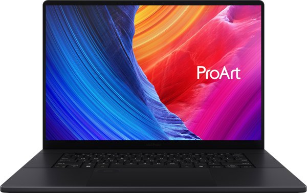Laptop Asus ASUS ProArt P16 H7606WP-SR231X Copilot+ PC AMD Ryzen AI 9 HX 370 Laptop 40,6 cm (16") Ekran dotykowy 3K 64 GB LPDDR5x-SDRAM 2 TB SSD NVIDIA GeForce RTX 5070 Wi-Fi 7 (802.11be) Windows 11 Pro Czarny
