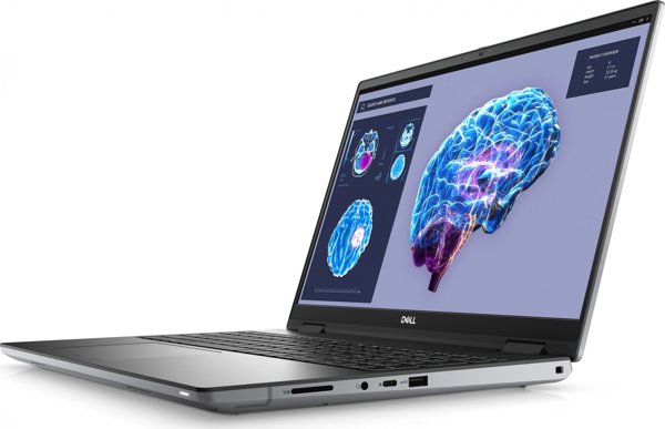 Laptop Dell DELL Precision 7680 i7-13850HX Mobilna stacja robocza 40,6 cm (16") Full HD+ Intel® Core™ i7 32 GB DDR5-SDRAM 1000 GB SSD NVIDIA RTX 3500 Wi-Fi 6E (802.11ax) Windows 11 Pro Szary