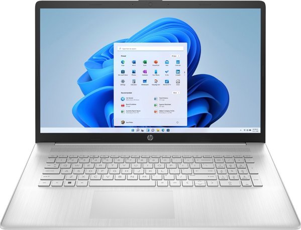 Laptop HP Laptop 17-CP2025DDX Ryzen 5 7520U/17.3'' FHD IPS/8GB/SSD 512GB/BT/Win 11 Natural Silver