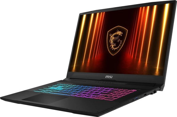 MSI Katana 17 HX B14WFK-400XPL Gaming Laptop 17.3" FHD 144Hz, Intel Core i7, 16GB RAM, 1TB SSD, NVIDIA GeForce RTX 4060, FreeDOS