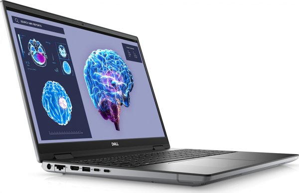 Laptop Dell DELL Precision 7680 i9-13950HX Mobilna stacja robocza 40,6 cm (16") Full HD+ Intel® Core™ i9 32 GB DDR5-SDRAM 1000 GB SSD NVIDIA RTX 3500 Wi-Fi 6E (802.11ax) Windows 11 Pro Szary