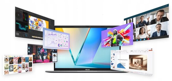 Asus Vivobook S14 S3407VA-LY076W Laptop 14" Intel Core 5 120H, 16GB RAM, 512GB SSD, Windows 11 Home