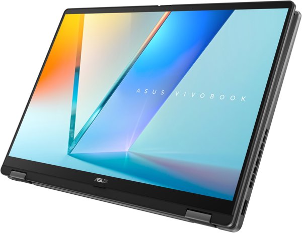 Asus Vivobook 14 Flip TP3407SA-SG142W Laptop, Ultra 7 256V, 16GB RAM, 1TB SSD, Windows 11, 14" Touchscreen, Quiet Blue