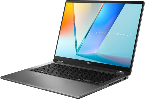 Asus Vivobook 14 Flip TP3407SA-SG142W Laptop, Ultra 7 256V, 16GB RAM, 1TB SSD, Windows 11, 14" Touchscreen, Quiet Blue
