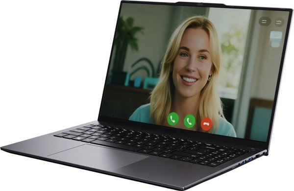 Laptop Chuwi Corebook-Plus-P-K1 Ryzen 5 7430U/16'' WUXGA (1920x1200) AntiGlare/16GB/SSD 512GB/BT/BLKB/Win 11 Pro
