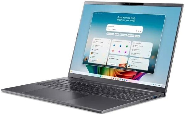 Laptop Acer Notebook Aspire 16 A16-A71M 16''WUXGA IPS/Ryzen AI 5 430/16GB/512GB PCIE SSD/W11H (NX.JWYEP.00A)