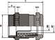 LAPP Dlawnica kablowa mosiezna EMC M20/PG13,5 IP68 SKINDICHT SHVE-M20x1,5