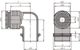 LAPP Dlawica kablowa katowa M20 IP55 Skindicht RWV-M 20x1,5