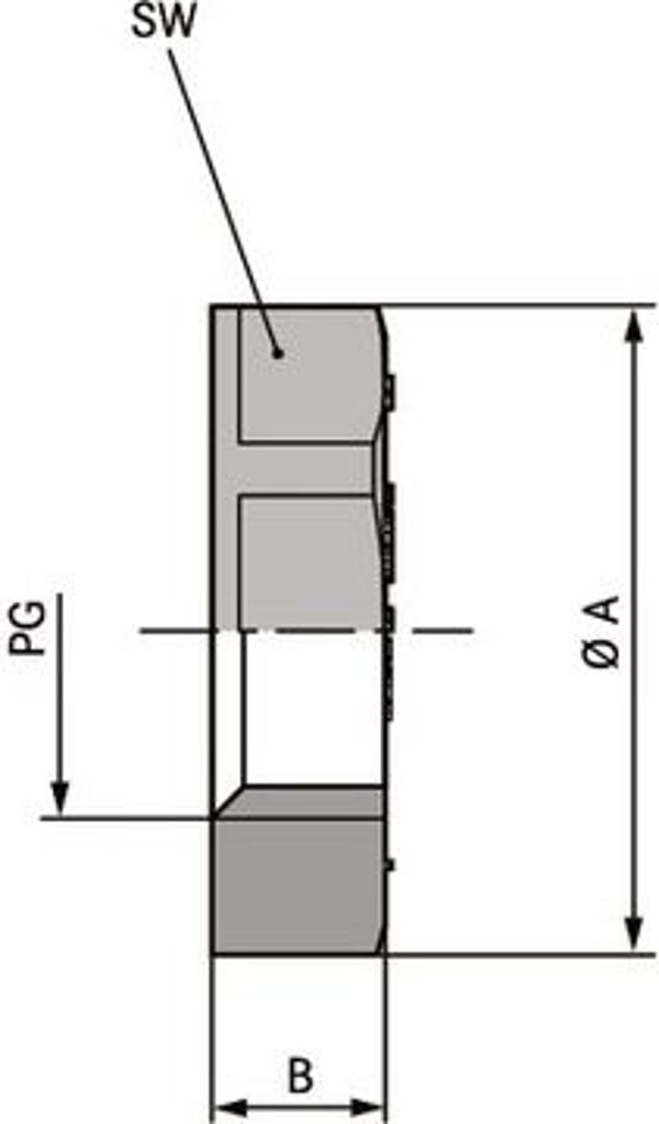 LAPP Καπάκι πολυστερίνης PG7 SKINDICHT GMK 7 ανοιχτό γκρι (52000110)