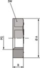 LAPP Καπάκι πολυστερίνης PG7 SKINDICHT GMK 7 ανοιχτό γκρι (52000110)