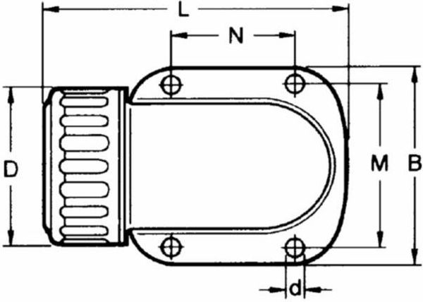 LAPP Zlacze PG36 IP65 SILVYN HF 36 czarne