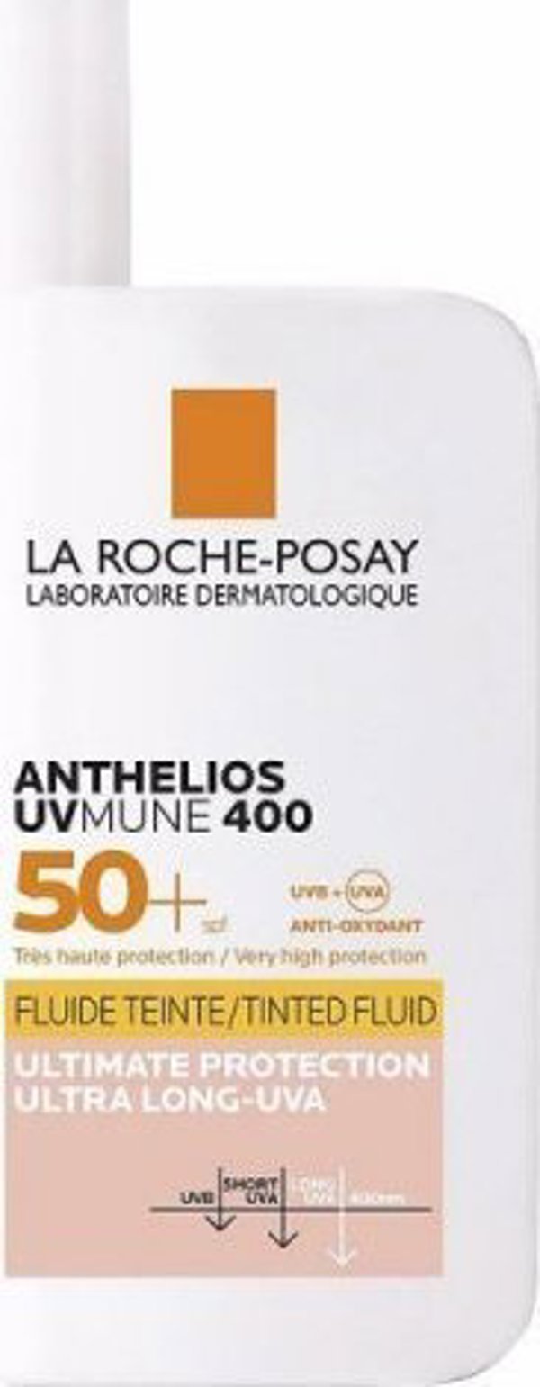 La Roche-Posay Anthelios UVmune 400 Αντηλιακή Κρέμα Προσώπου Tinted Fluid SPF50+ 50ml