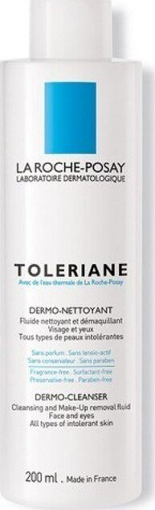 La Roche-Posay Toleriane Dermo-Cleanser Πρόσωπο και Μάτια Αφαιρετικό Μακιγιάζ 400 ml