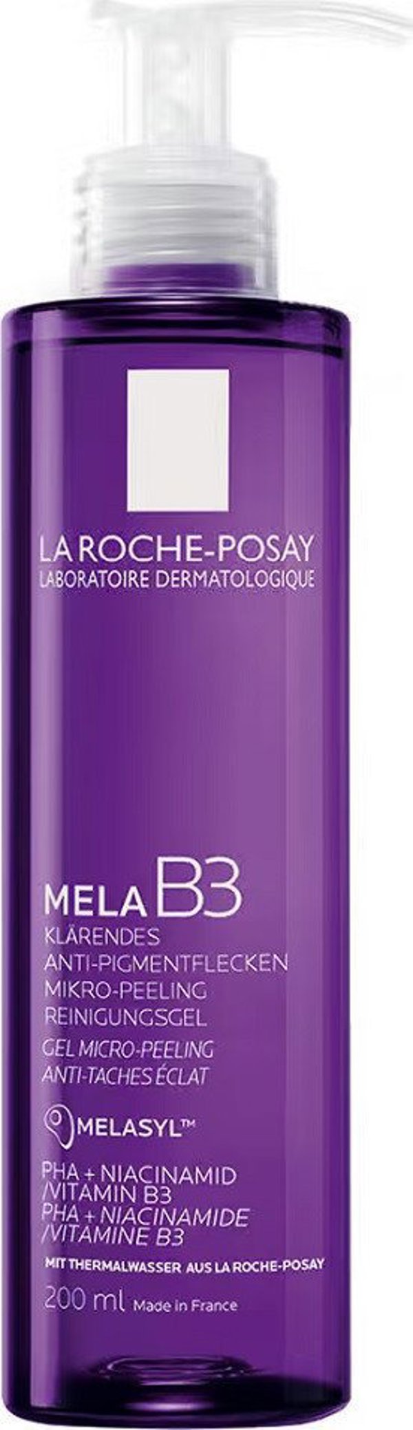 La Roche-Posay Mela B3 Μικρο-πιλινγκ Τζελ Καθαρισμού Προσώπου 200ml
