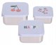 Lassig Snackbox Happy Fruits Κεράσι από Ανοξείδωτο Ατσάλι 3 τεμάχια