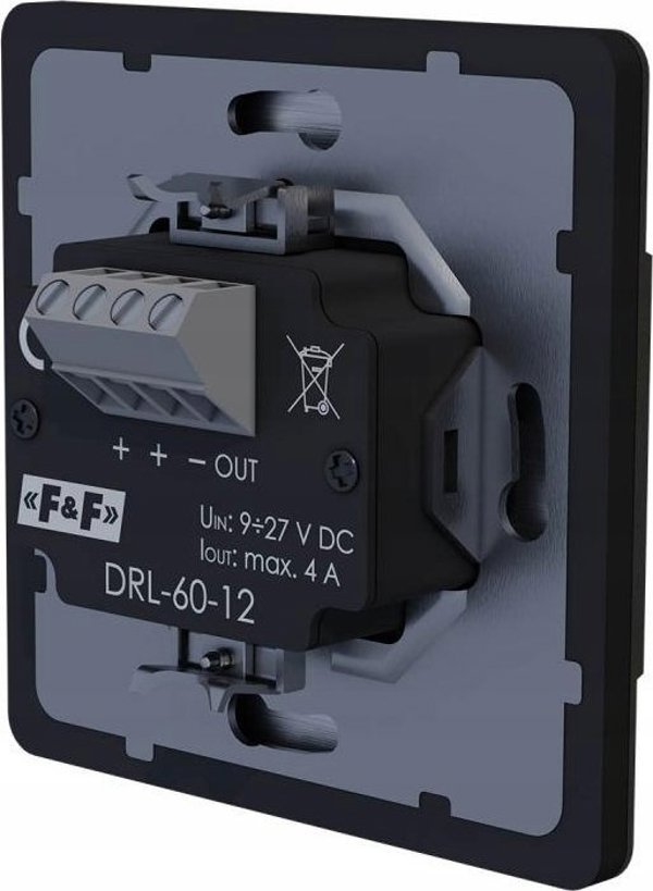 Laser αισθητήρας απόστασης DRL-60-12-9 Μαύρος