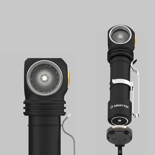 Latarka Armytek WIZARD C2 PRO MAGNET USB v4 white Uniwersalny