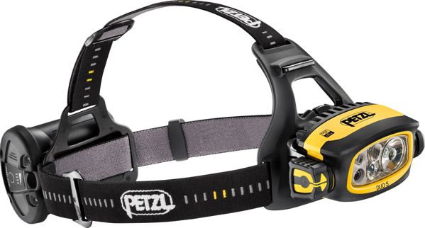 Petzl Duo S Επαναφορτιζόμενος Προβολέας Κεφαλής 1100 Lumens, Αδιάβροχος IP67, για Σπηλαιολογία και Αθλήματα Εξωτερικού Χώρου