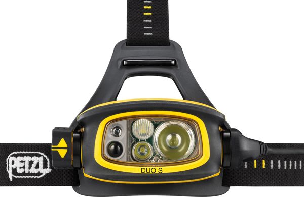 Petzl Duo S Επαναφορτιζόμενος Προβολέας Κεφαλής 1100 Lumens, Αδιάβροχος IP67, για Σπηλαιολογία και Αθλήματα Εξωτερικού Χώρου