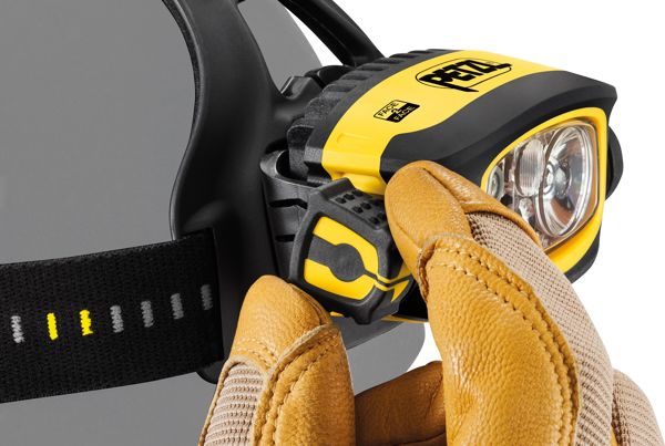 Petzl Duo S Επαναφορτιζόμενος Προβολέας Κεφαλής 1100 Lumens, Αδιάβροχος IP67, για Σπηλαιολογία και Αθλήματα Εξωτερικού Χώρου