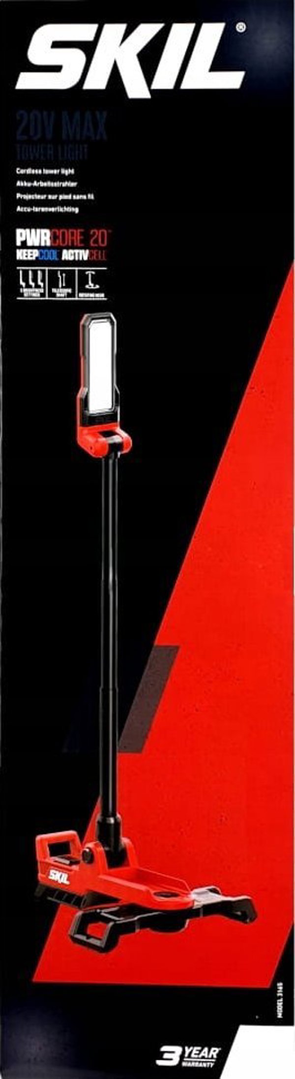 Latarka Sourcing TOWER LIGHT 3165CA 20V