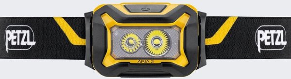 Φακός Κεφαλής Petzl ARIA 2, 450 Lumens, Μαύρο/Κίτρινο