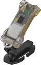Armytek Zippy Φακός Μπρελόκ LED, Επαναφορτιζόμενος, Κίτρινο Χρώμα