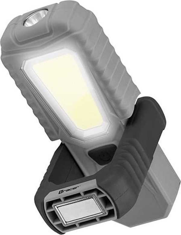 Φακός Εργαστηρίου NoName Tracer Base LED 3+1W, Επαναφορτιζόμενος Φακός Συνεργείου