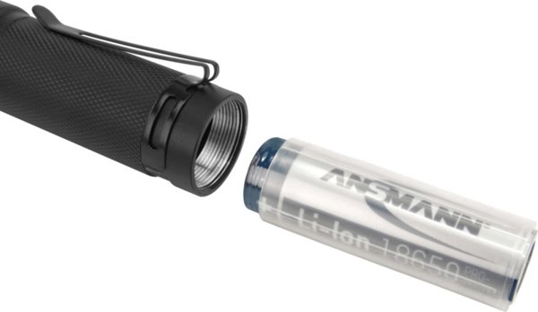 Φακός Ansmann T600FRB, Επαναφορτιζόμενος Φακός LED, Μαύρο Χρώμα