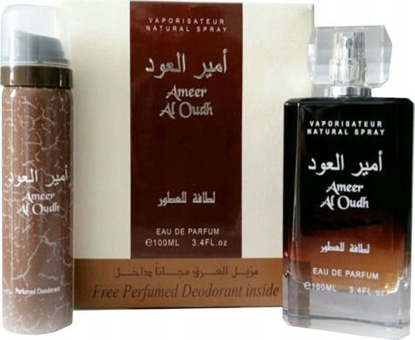 Lattafa Ameer Al Oudh Eau De Parfum Unisex 100ml - Άρωμα με Νότες Oud