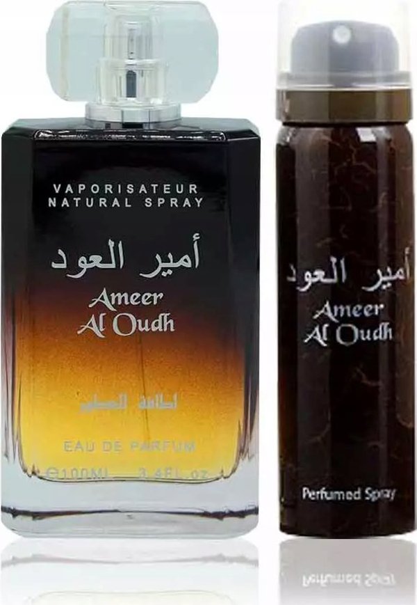 Lattafa Ameer Al Oudh Eau De Parfum Unisex 100ml - Άρωμα με Νότες Oud
