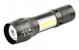 LATARKA LED ZOOM AKU 5W XPE+ COB+ ETUI