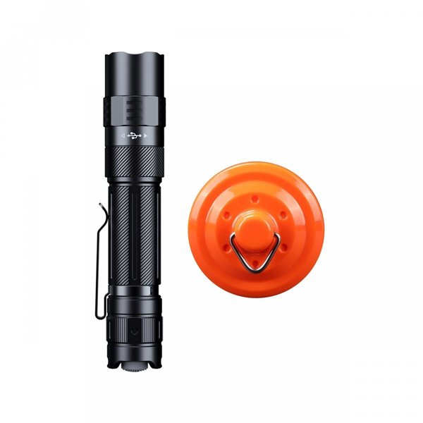 Φακός LED Fenix PD35R με Φαναράκι CL01 Red, Επαναφορτιζόμενος