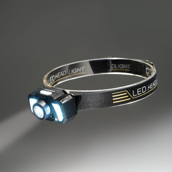Φακός Κεφαλής Tiross TS1962 Επαναφορτιζόμενος LED 2W, 100/120 Lumens με Μπαταρία 1200mAh & Καλώδιο USB