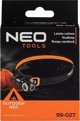 Neo Φακός Κεφαλής Επαναφορτιζόμενος 600 lm, CREE XPG3 LED, USB, 90m (99-027)