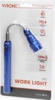 Orno Τηλεσκοπικός Φακός LED 17-57cm με Μαγνήτη & Εύκαμπτη Κεφαλή WL-9
