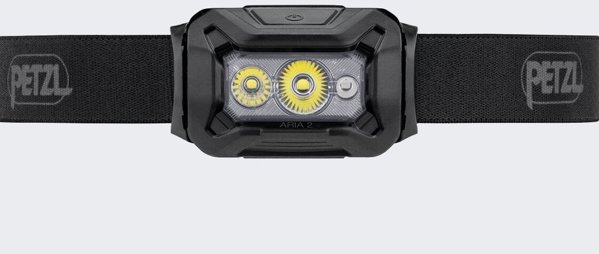 Petzl ARIA 2 RGB Φακός Κεφαλής 450 Lumens, Αδιάβροχος, Μαύρο Χρώμα
