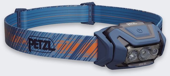Φακός Κεφαλής Petzl Aria 2R RGB 600 Lumens Επαναφορτιζόμενος Μπλε