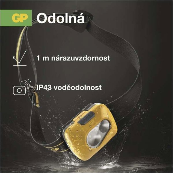 GP CH42 Discovery Φακός Κεφαλής 110LM LED