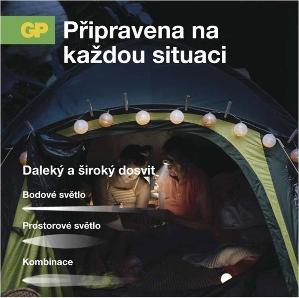 GP CH42 Discovery Φακός Κεφαλής 110LM LED