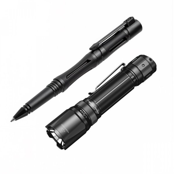Fenix Φακός Τακτικός LED TK20R V2.0 3000 Lumens με Στυλό T5 Μαύρος