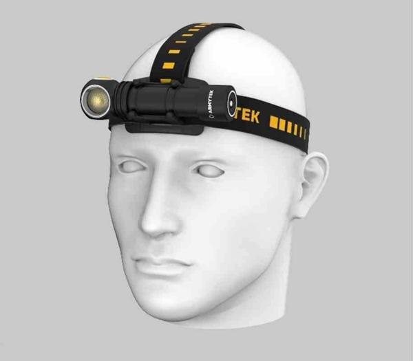 Φακός κεφαλής Armytek Wizard C2 Magnet USB Warm
