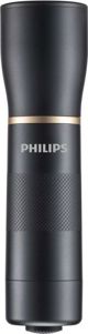 Philips Επαναφορτιζόμενος Φακός LED 600 Lumens IPX4 Μαύρος
