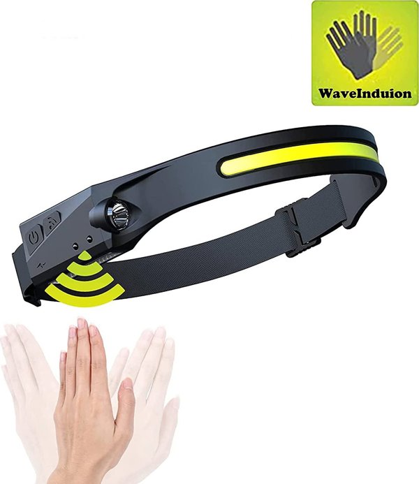 Φακός κεφαλής Hurtel LED με αισθητήρα κίνησης