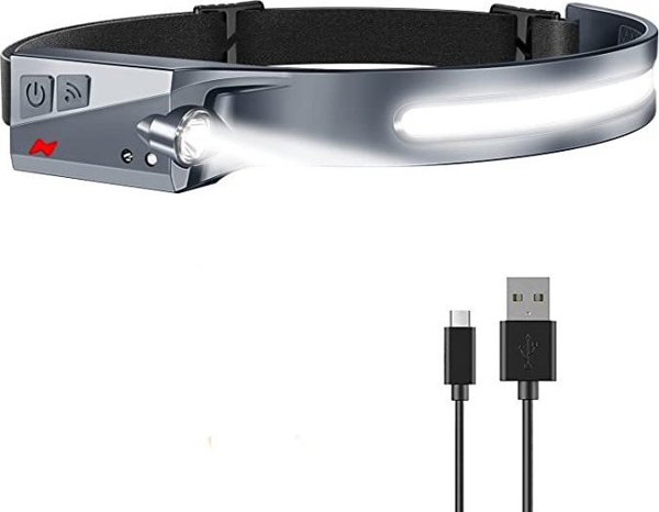 Φακός κεφαλής Hurtel LED με αισθητήρα κίνησης