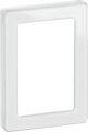 Lauritz Knudsen LAURITZ KNUDSEN FUGA PURE designramme glas 1,5 modul, hvid.