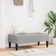 vidaXL Πάγκος Σύννεφο Γκρι 113x57x39 cm με Υφασμάτινη Επένδυση
