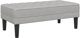 vidaXL Πάγκος Σύννεφο Γκρι 113x57x39 cm με Υφασμάτινη Επένδυση